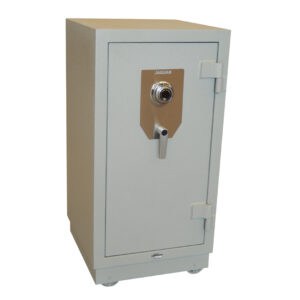 Cofre de seguridad para oficina con cerradura de combinación y protección contra robo. Ideal para gu.