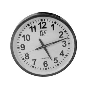 Reloj de Pared 33 cm Gris Industrial
