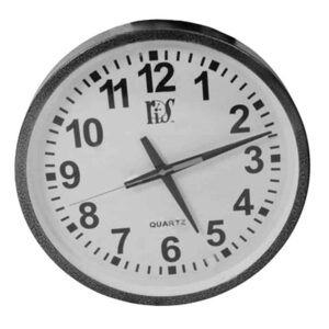 Reloj de Pared 43 cm Gris Industrial