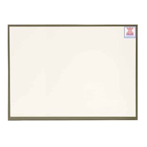 Pizarrón Porcelanizado Blanco 0.90x1.20