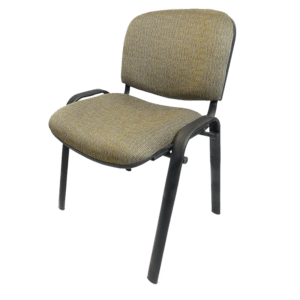 Silla de Visita Allegro sin Brazos en Tela Stanley Color Verde