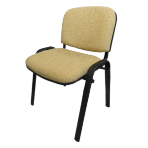Silla de Visita Allegro sin Brazos en Tela Addison Color Mango