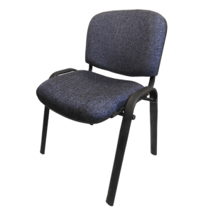 Silla de Visita Allegro sin Brazos en Tela Addison Color Plumbago