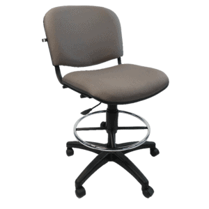Silla Cajero Allegro sin Brazos en Tela Mini Color Grafito