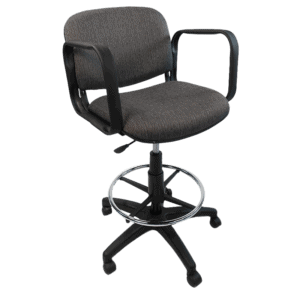 Silla Cajero Allegro con Brazos en Tela Stanley Color Oxford