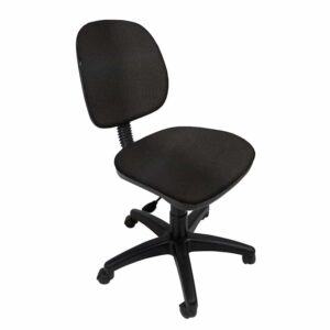 Silla Operativa sin Brazos Regia 1001 Tela Mini Color Acero