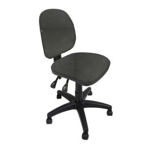 Silla Operativa sin Brazos Regia 1002 Tela Mini Grafito