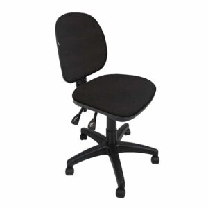 Silla Operativa sin Brazos Regia 1002 Tela Mini Café