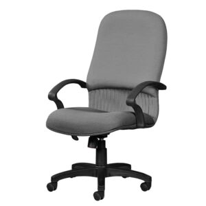 Silla de Oficina Ejecutiva Etna Tela Mini Color Acero
