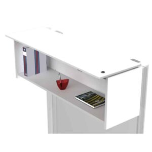 Librero Colgante con Cerradura 175 Blanco