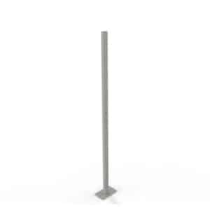 Soporte Elíptico 1.20 para Mampara Privatt 389 Metálico Aluminio