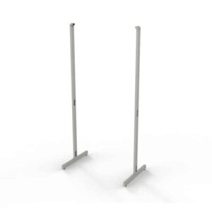 Soporte 1.60 para Mampara Privatt 272 Metálico Aluminio
