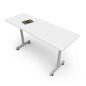 Mesa de Trabajo 644 Multiusos 120cm Melamina Blanco