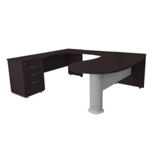 Modulo Ejecutivo Elite Trieste Izquierdo Wenge