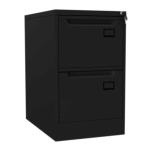 Archivero Vertical Nova 2 Gavetas Negro