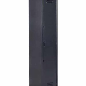 Locker Metálico 1 Puerta 1.80x38x45 Negro