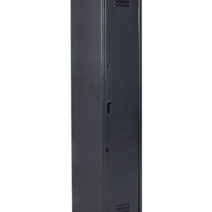 Locker Metálico 1 Puerta 1.80x38x37 Negro