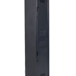 Locker Metálico 2 Puertas 1.80x38x37 Negro