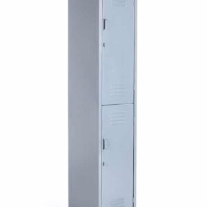 Locker Metálico 2 Puertas 1.80x38x37 Gris