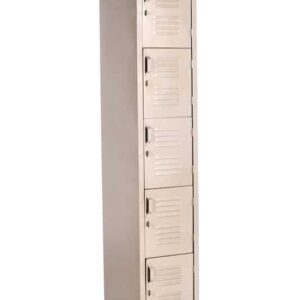 Locker Metálico 5 Puertas 1.80x38x45 Arena