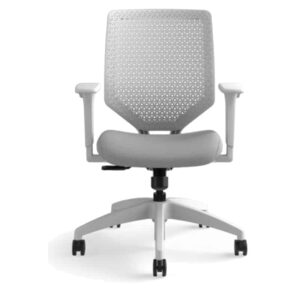 Silla de Oficina Ejecutiva Solve Respaldo Gris/Asiento Gris