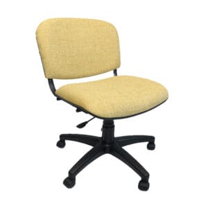 Silla Operativa Allegro sin Brazos en Tela Addison Color Mango