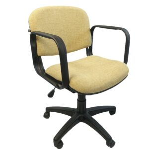 Silla Semi Ejecutiva Allegro en Tela Addison Color Mango