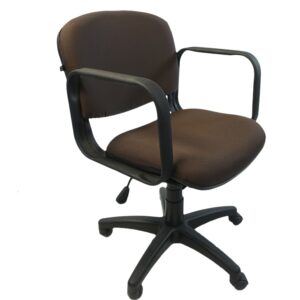 Silla Semi Ejecutiva Allegro en Tela Mini Color Café