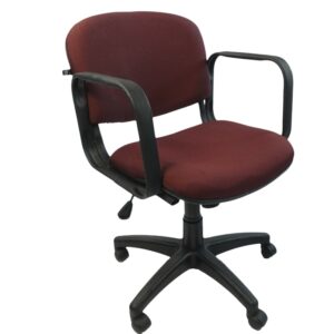 Silla Semi Ejecutiva Allegro en Tela Mini Color Ciruela