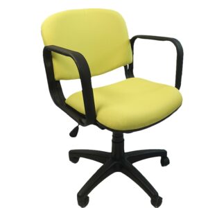Silla Semi Ejecutiva Allegro en Tela Mini Color Verde Manzana
