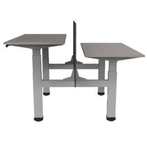 Estación de Trabajo Automático 120 cm Sit & Stand 523 Ceniza