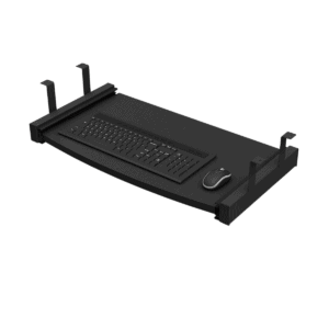 Porta Teclado Ajustable 199 de Melamina Grafito