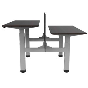 Estación de Trabajo Automático 120 cm Sit & Stand 523 Ebano boreal