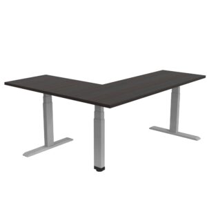 Escritorio L Automático 180x 150 Sit & Stand 529 Ebano boreal