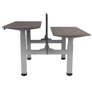 Estación de Trabajo Automático 120 cm Sit & Stand 523 Nogal