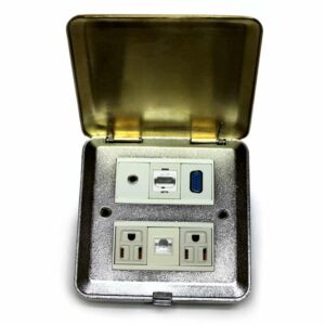 Panel con Conectores Plug Tech para Piso