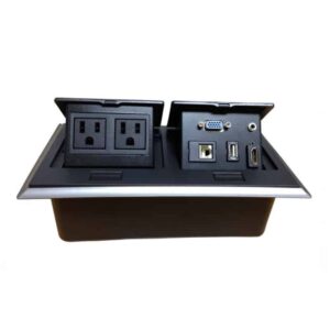 Panel con Conectores RedLeaf para Escritorio