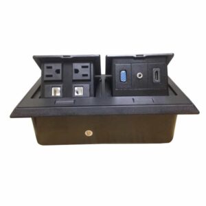 Panel con Conectores RedLeaf para Escritorio