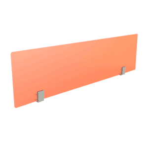 MiniMampara de Acrílico 635 para Melamina de 28mm Color naranja 144.5cm