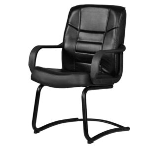 Silla de Visita con Brazos Alfaro - Negro