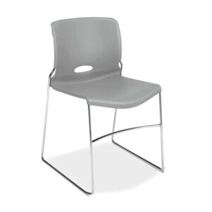 Silla de Visita sin Brazos Olson Color Platinum