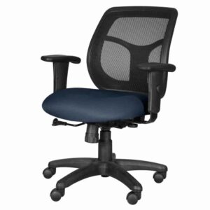 Silla Operativa en Malla Tela Color Negro