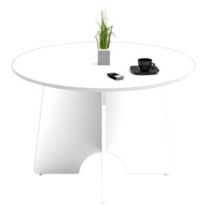 Mesa Redonda 129 Blanco