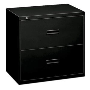 Archivero Horizontal Serie 400 2 Gavetas Negro