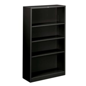Librero de Piso 3 Entrepaños S60ABC Negro