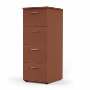 Archivero 4 Gavetas 304 Caoba