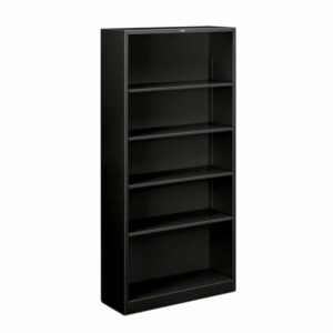 Librero de Piso 4 Entrepaños S72ABC Negro