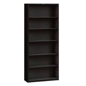 Librero de Piso 5 Entrepaños S82ABC Negro