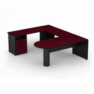 Módulo Semi-Ejecutivo Trot cherry/negro