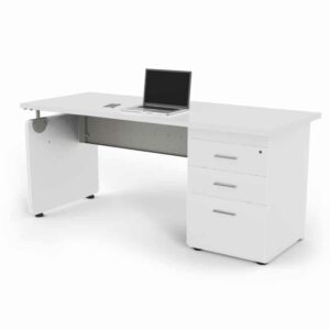 Escritorio Ejecutivo Stila con Cajonera 716 Blanco